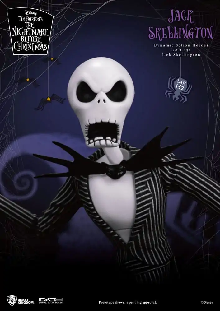 Nightmare before Christmas 8ction Heroes Actionfigur 1/9 Jack 21 cm termékfotó