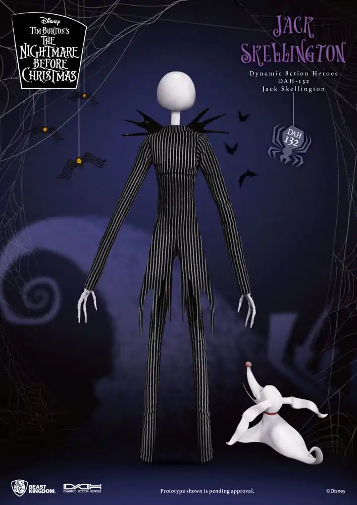 Nightmare before Christmas 8ction Heroes Actionfigur 1/9 Jack 21 cm termékfotó