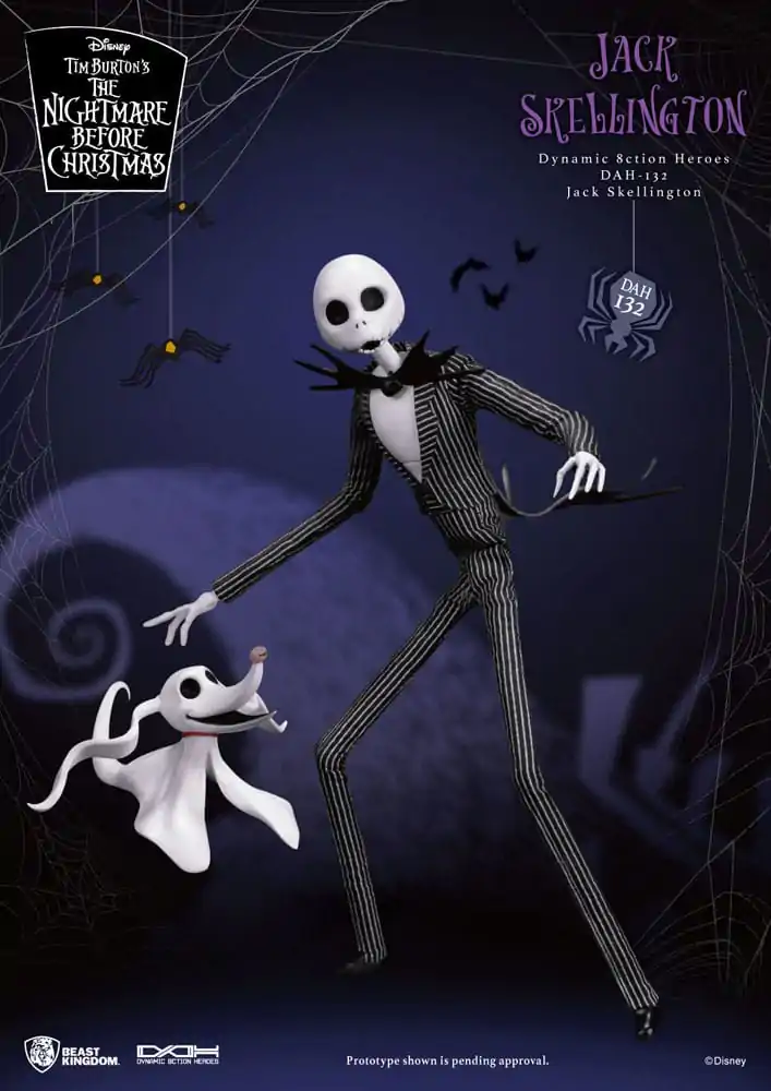 Nightmare before Christmas 8ction Heroes Actionfigur 1/9 Jack 21 cm termékfotó