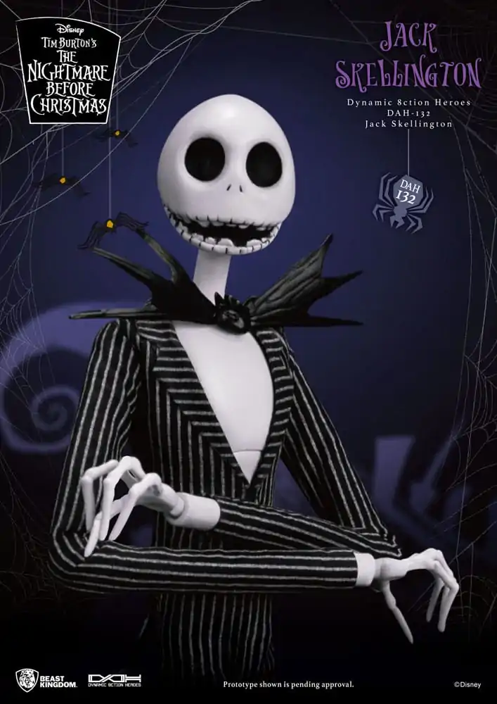 Nightmare before Christmas 8ction Heroes Actionfigur 1/9 Jack 21 cm termékfotó