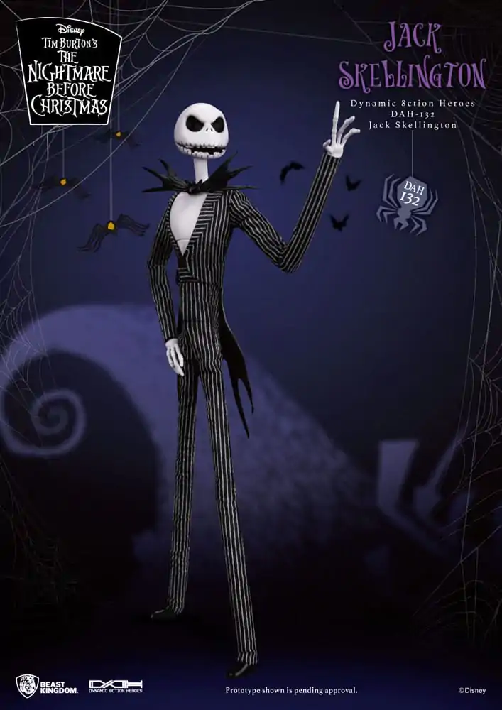 Nightmare before Christmas 8ction Heroes Actionfigur 1/9 Jack 21 cm termékfotó