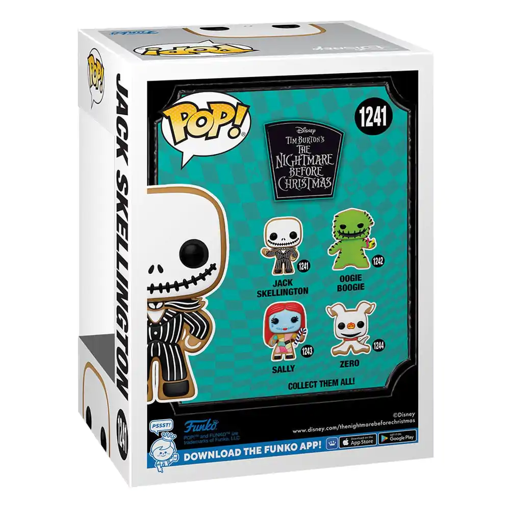 Nightmare before Christmas POP! Disney Vinyl Figur Jack (Gingerbread) 9 cm Produktfoto