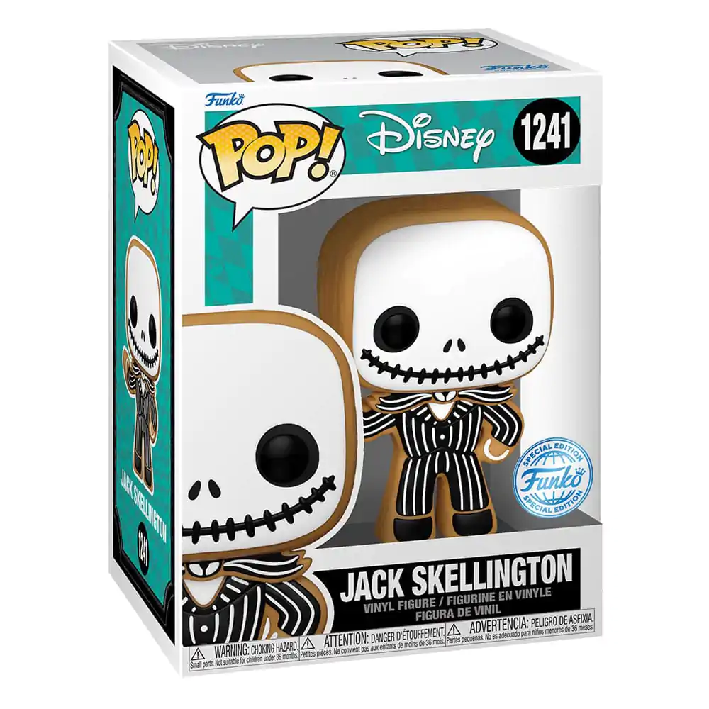 Nightmare before Christmas POP! Disney Vinyl Figur Jack (Gingerbread) 9 cm Produktfoto
