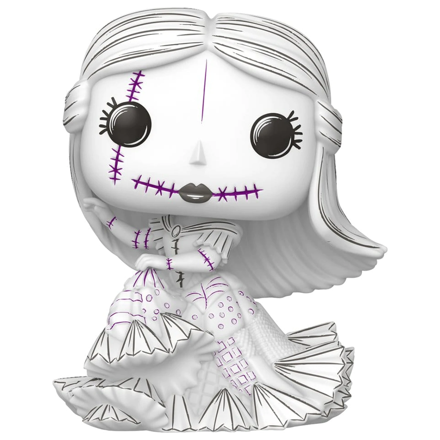 Nightmare before Christmas Funko POP! Disney Vinyl Figur Valentine's Day 2027 Sally(Sketched) 9 cm Produktfoto