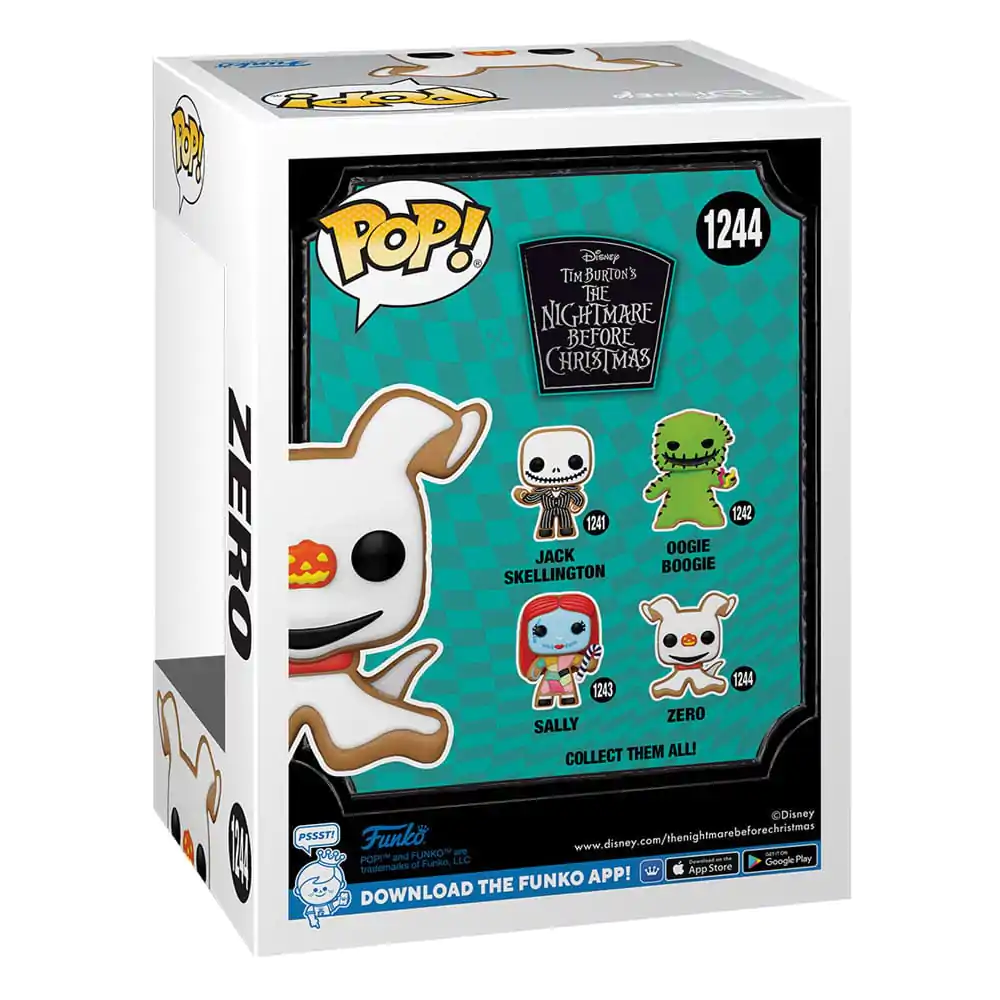 Nightmare before Christmas POP! Disney Vinyl Figur Zero (Gingerbread) 9 cm termékfotó