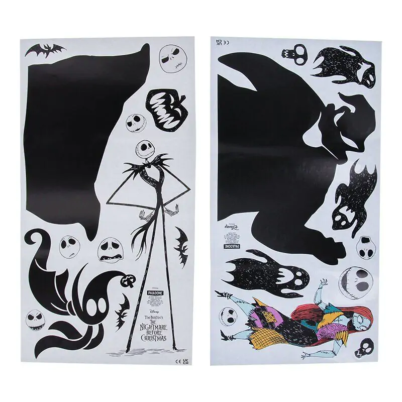 Nightmare Before Christmas Wandaufkleber Set Glow In The Dark Nightmare Before Christmas Produktfoto