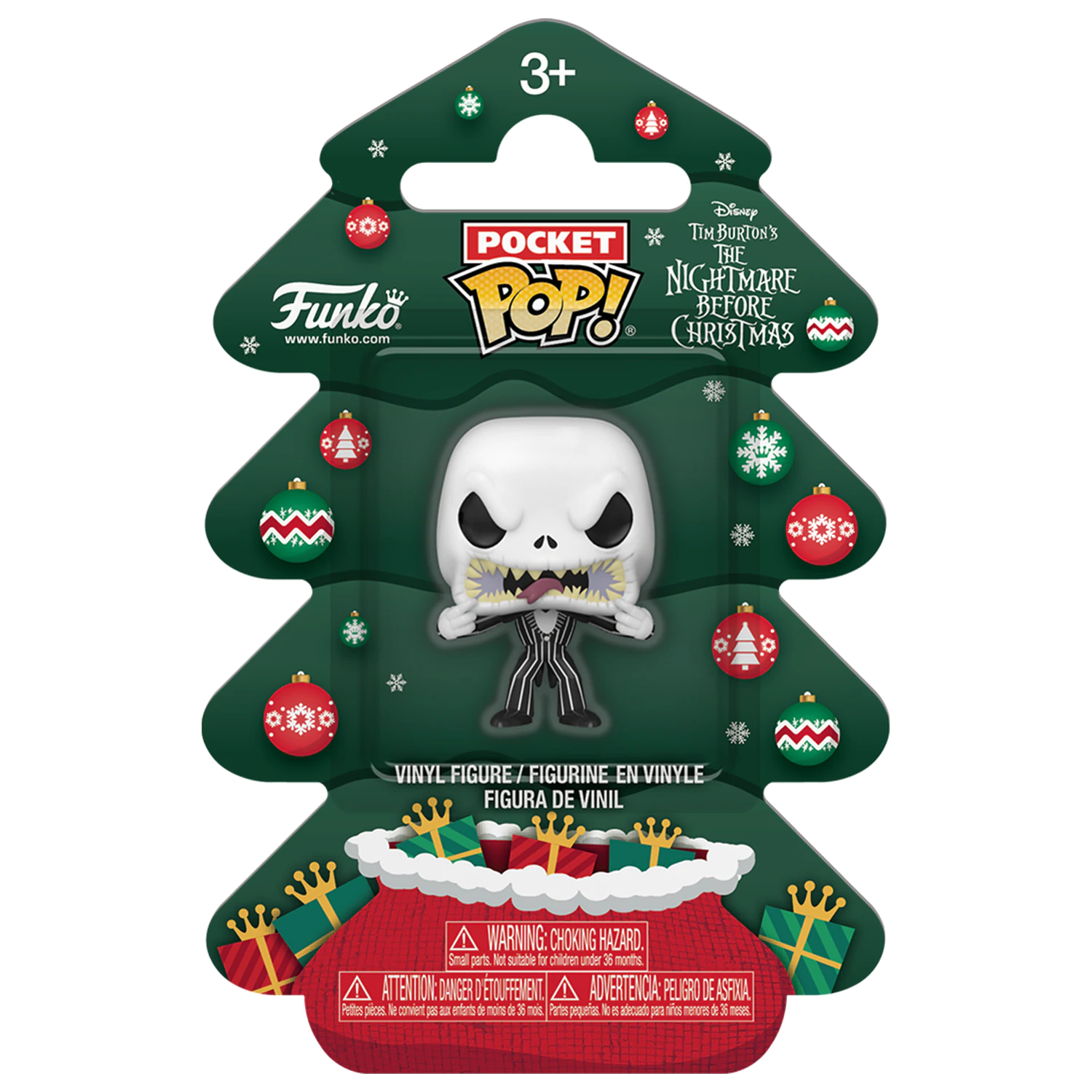 Nightmare before Christmas Holiday 2025 Tasche Funko POP! Vinyl Figur Jack Tree Holiday Box 4 cm Produktfoto