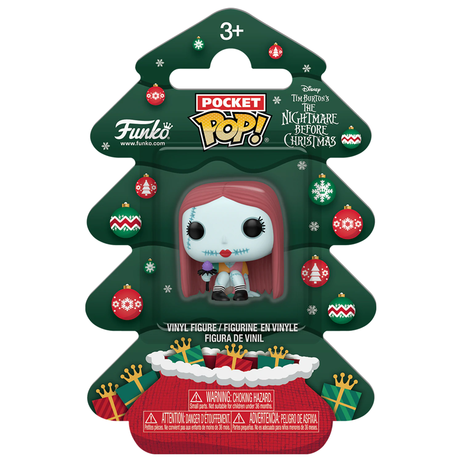 Nightmare before Christmas Holiday 2025 Tasche Funko POP! Vinyl Figur Sally Tree Holiday Box 4 cm Produktfoto