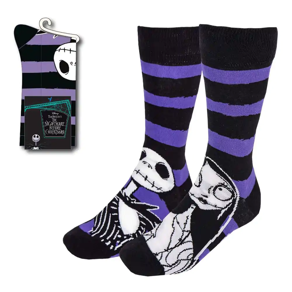 Nightmare before Christmas Socken Jack &amp; Sally 38-45 Produktfoto