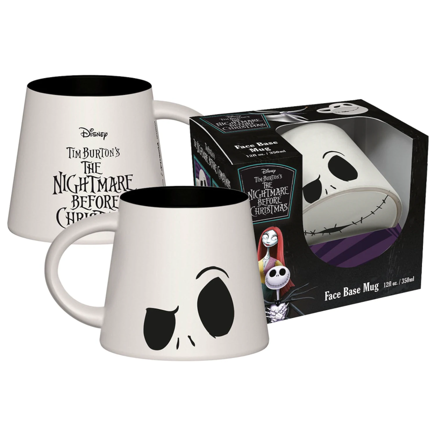 Nightmare Before Christmas Jack Gesicht Basis Tasse 355ml Produktfoto