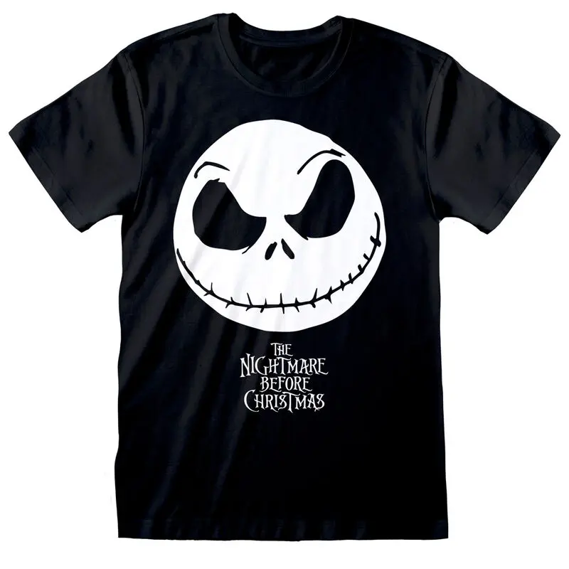 Nightmare Before Christmas Jack Face T-shirt Produktfoto