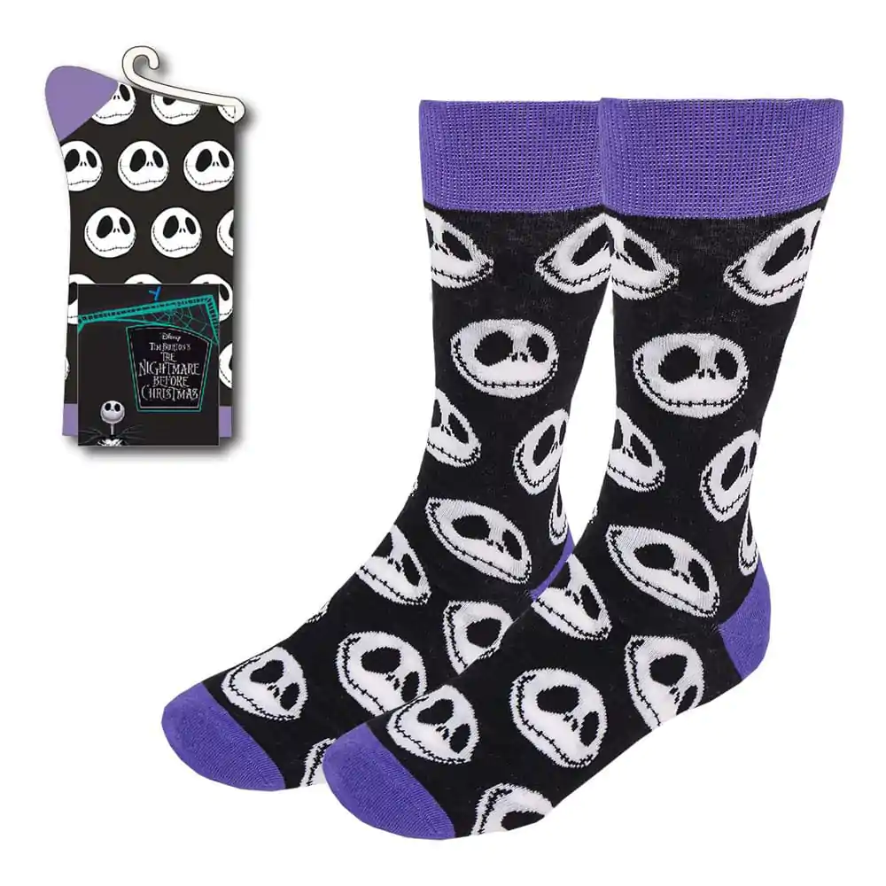 Nightmare before Christmas Socken Jack´s Face Purple 38-45 Produktfoto