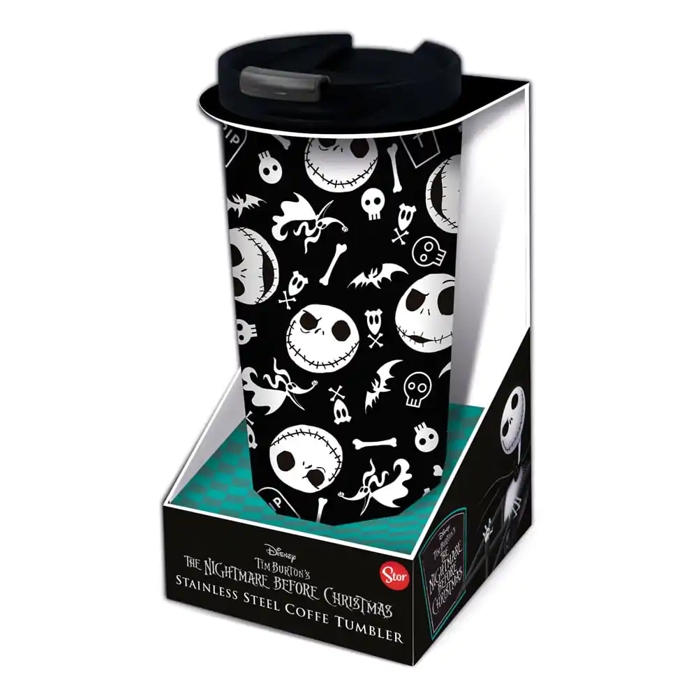 Nightmare before Christmas Edelstahl-Trinkbecher Jack´s Face Produktfoto