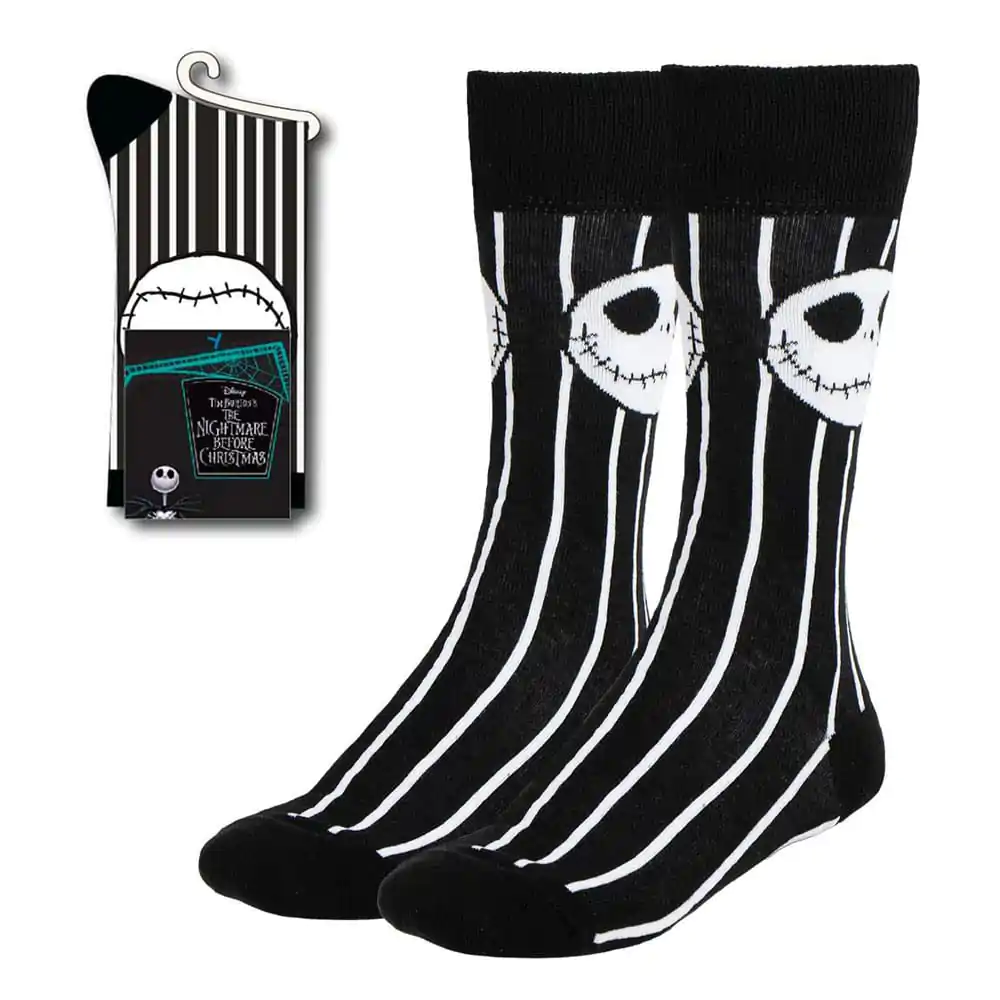 Nightmare before Christmas Socken Jack´s Face Stripes 38-45 Produktfoto