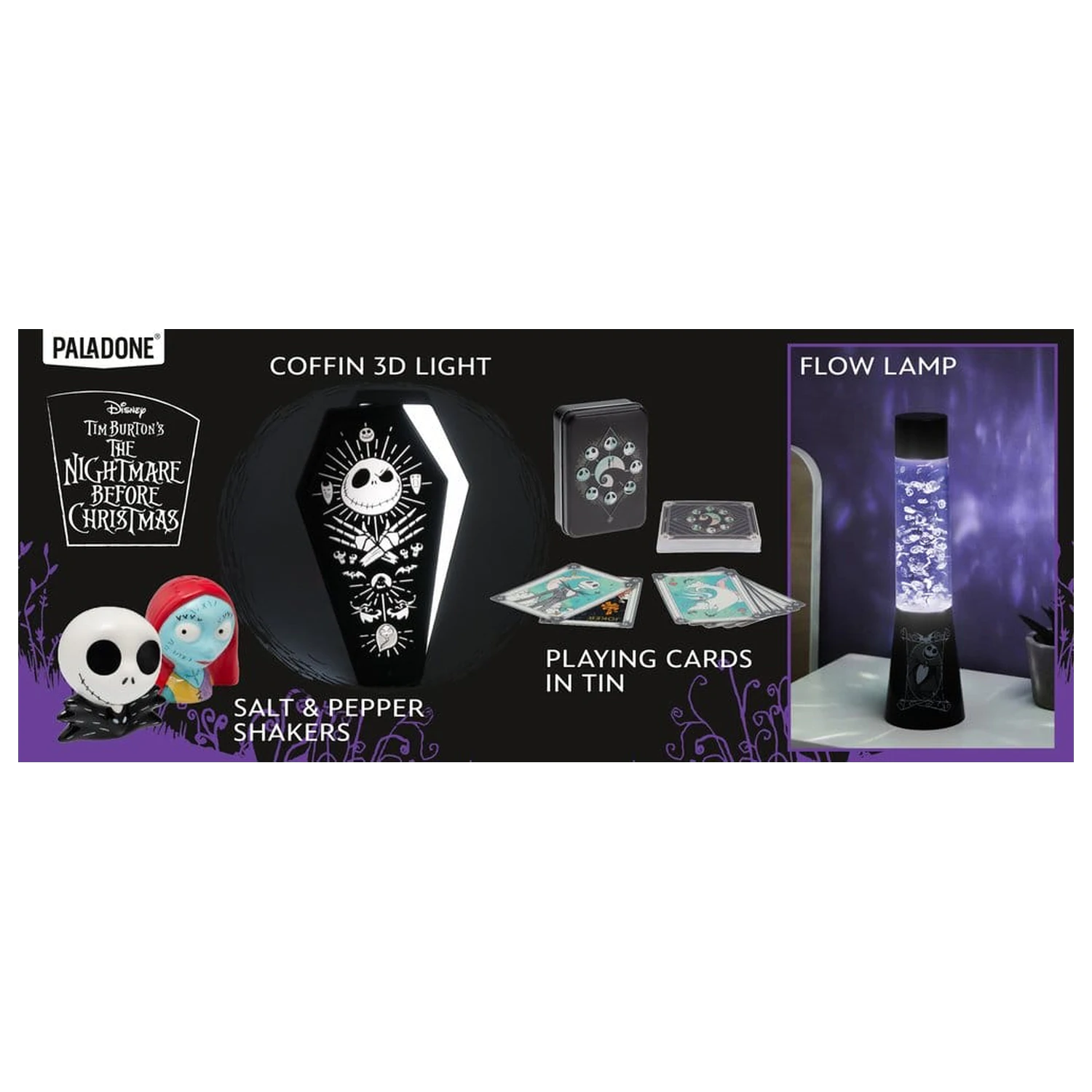 Nightmare Before Christmas Lichtfluss 33 cm Produktfoto