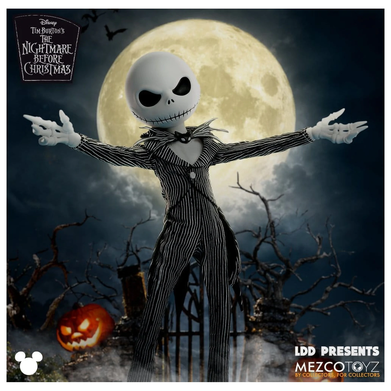 Nightmare Before Christmas LDD Presents Puppe Jack Skellington 25 cm Produktfoto