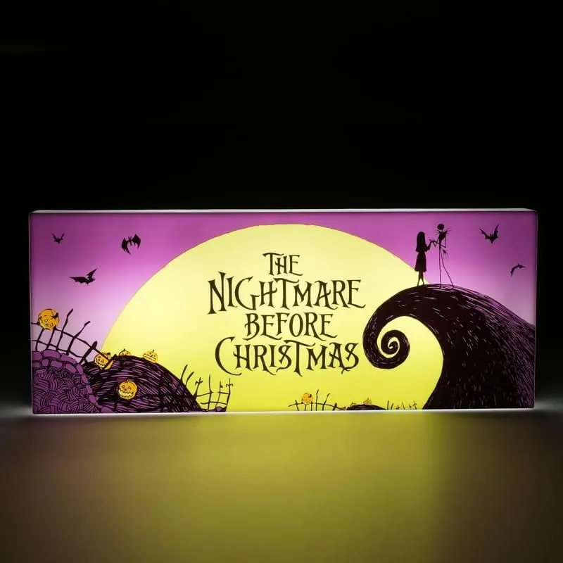 Nightmare Before Christmas Leuchte Logo 30 cm termékfotó