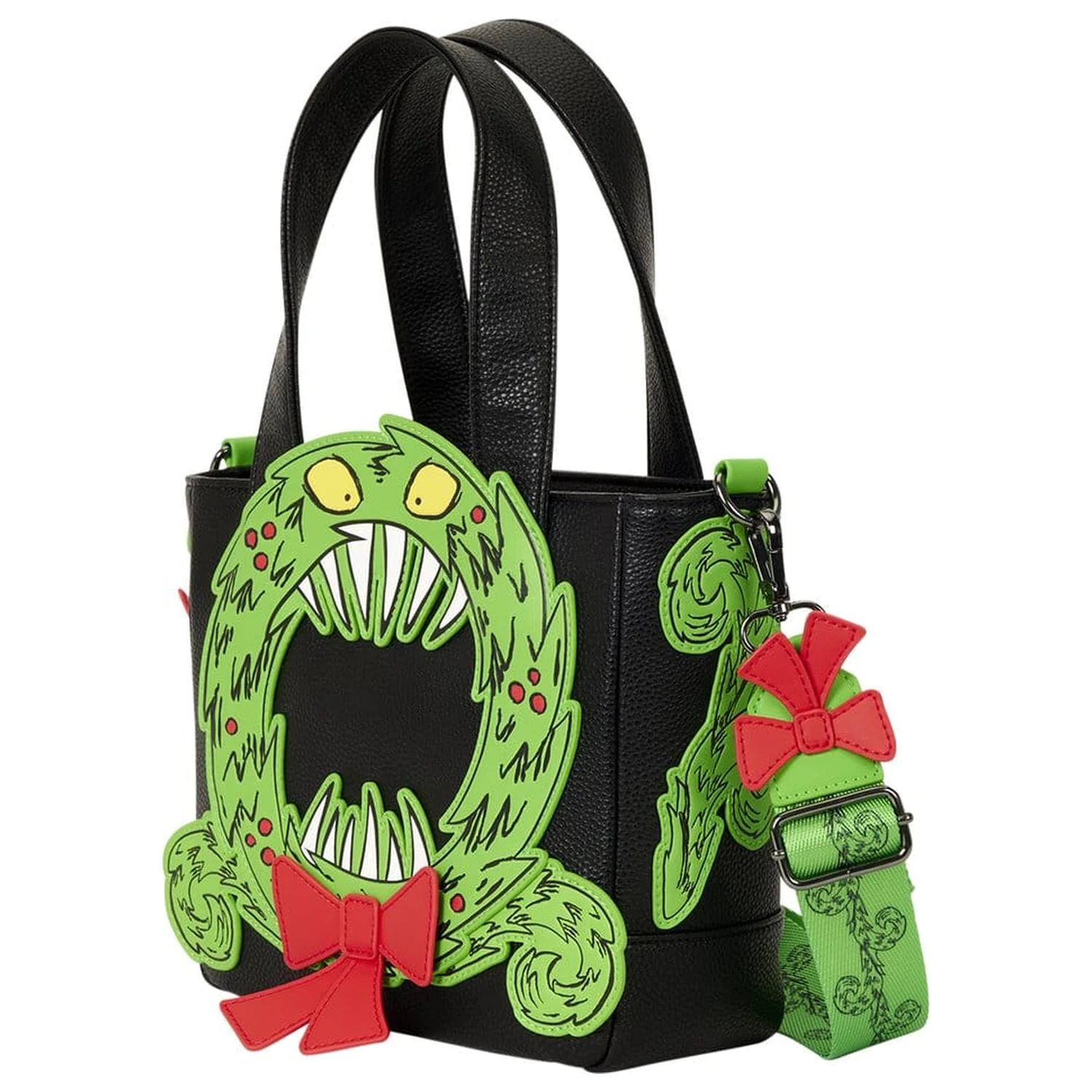 Nightmare before Christmas by Loungefly Umhängetasche Man-Eating Wreath Produktfoto