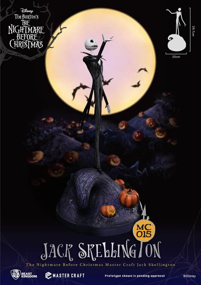 Nightmare Before Christmas Master Craft Statue Jack Skellington 40 cm Produktfoto