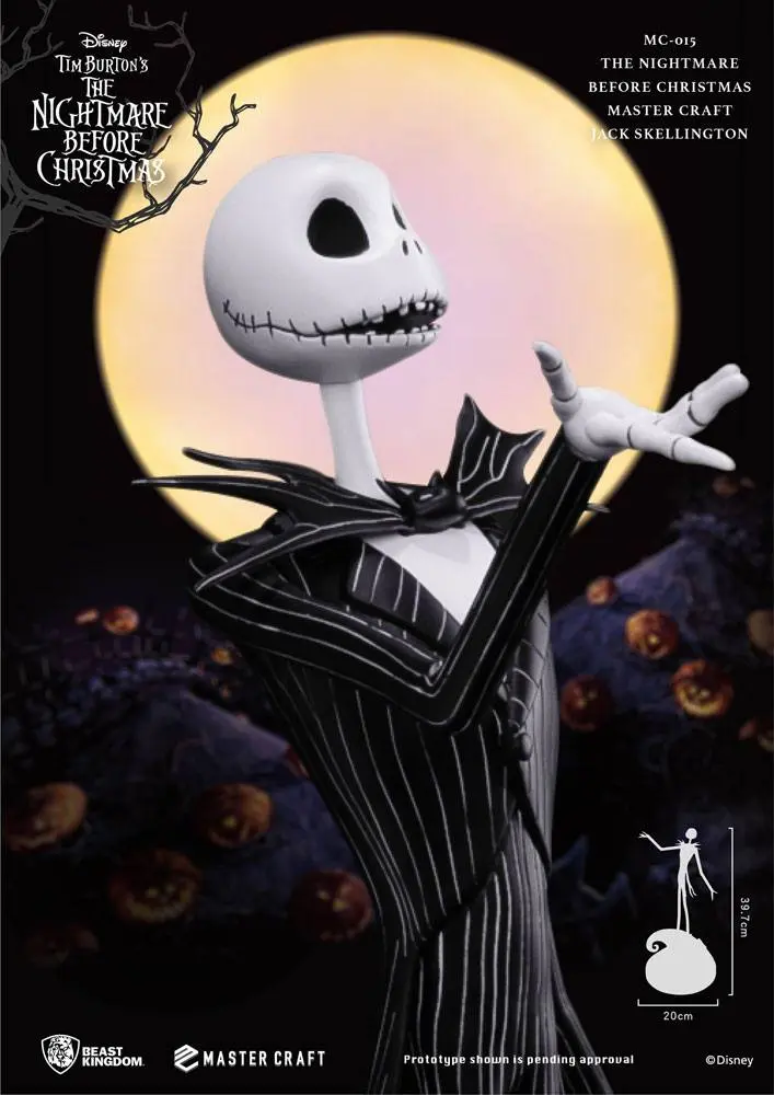 Nightmare Before Christmas Master Craft Statue Jack Skellington 40 cm Produktfoto