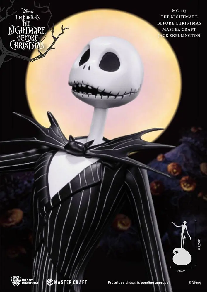 Nightmare Before Christmas Master Craft Statue Jack Skellington 40 cm Produktfoto