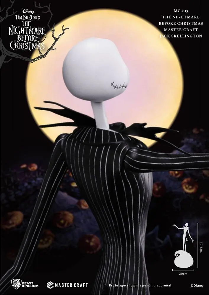 Nightmare Before Christmas Master Craft Statue Jack Skellington 40 cm Produktfoto