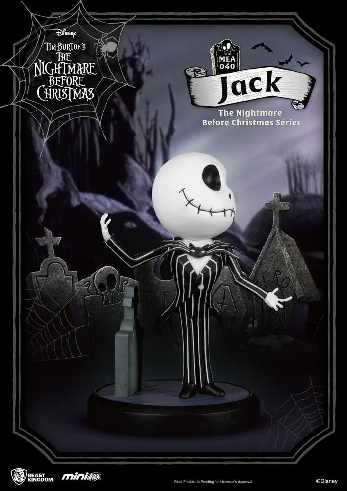 Nightmare Before Christmas Mini Egg Attack Figuren 6er-Pack 8 cm Produktfoto
