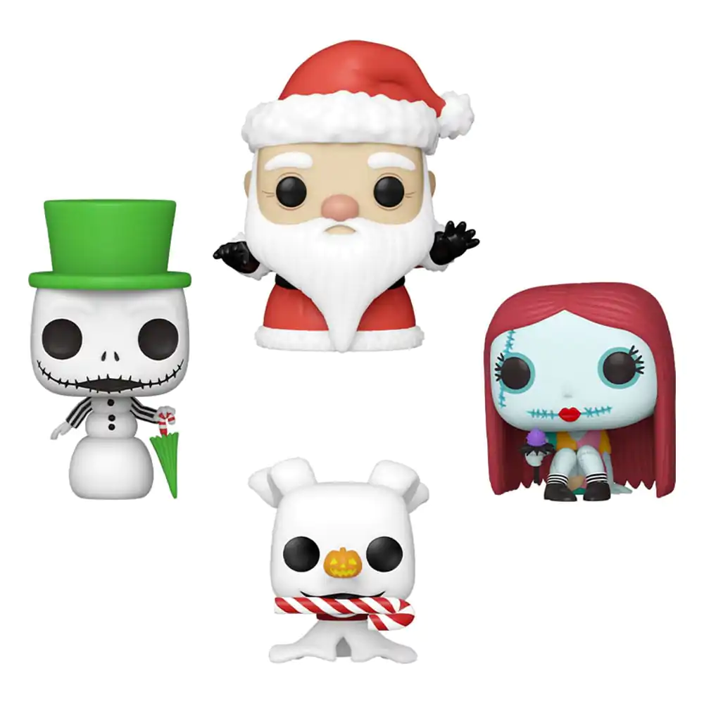 Nightmare before Christmas Pocket POP! Vinyl Figuren 4er-Pack Tree Holiday 4 cm termékfotó