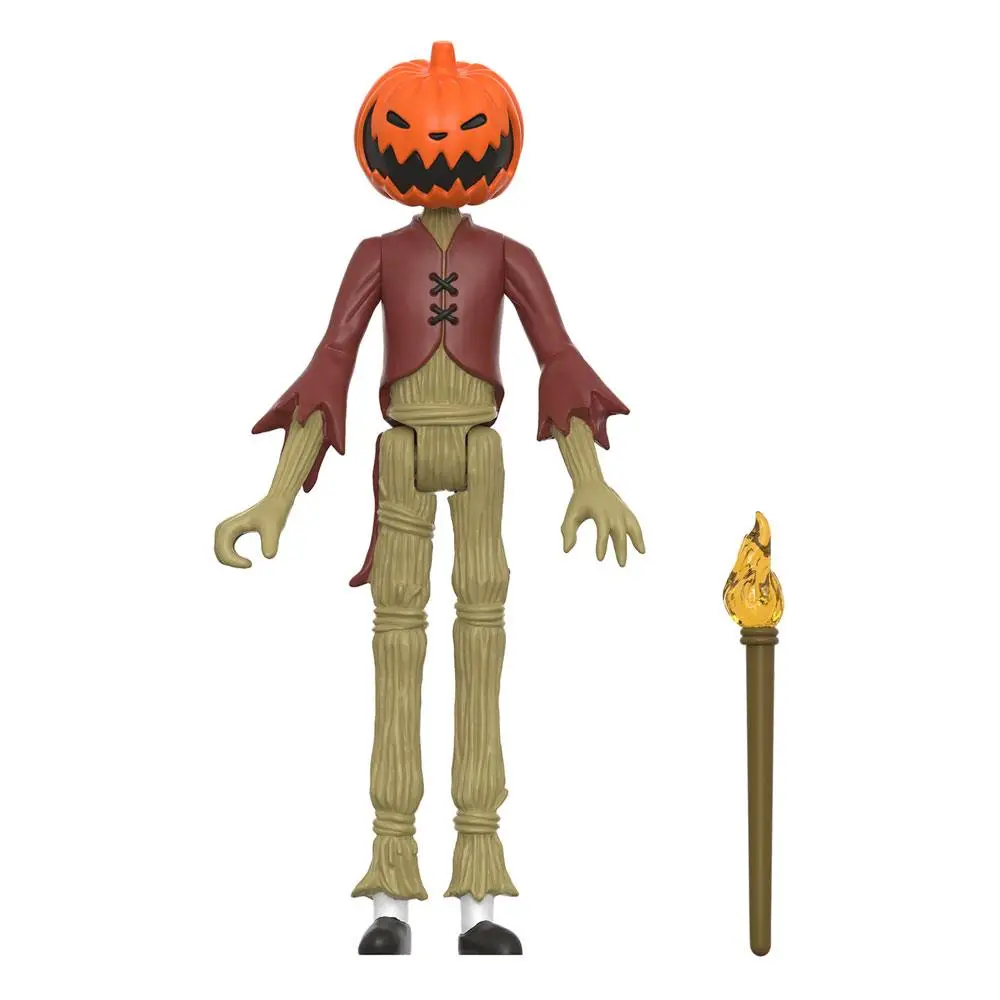 Nightmare Before Christmas ReAction Actionfigur Pumpkin King 10 cm Produktfoto