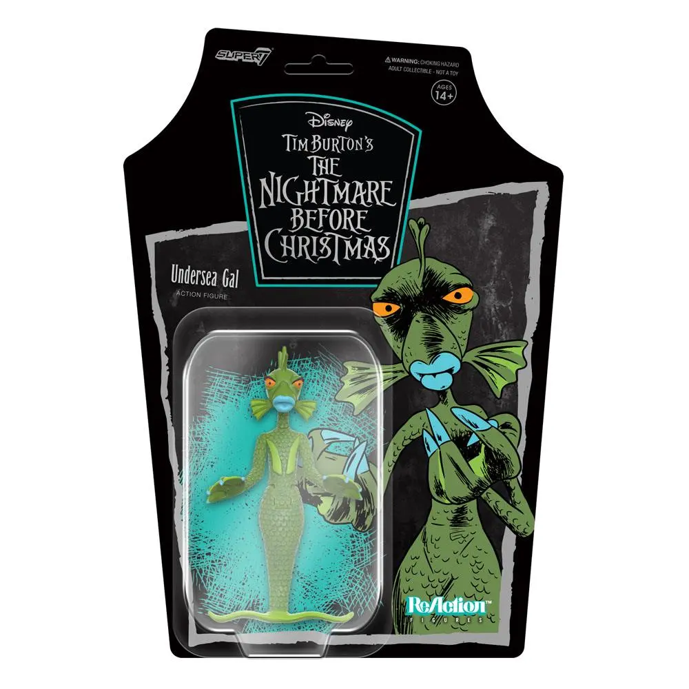 Nightmare Before Christmas ReAction Actionfigur Undersea Gal 10 cm Produktfoto