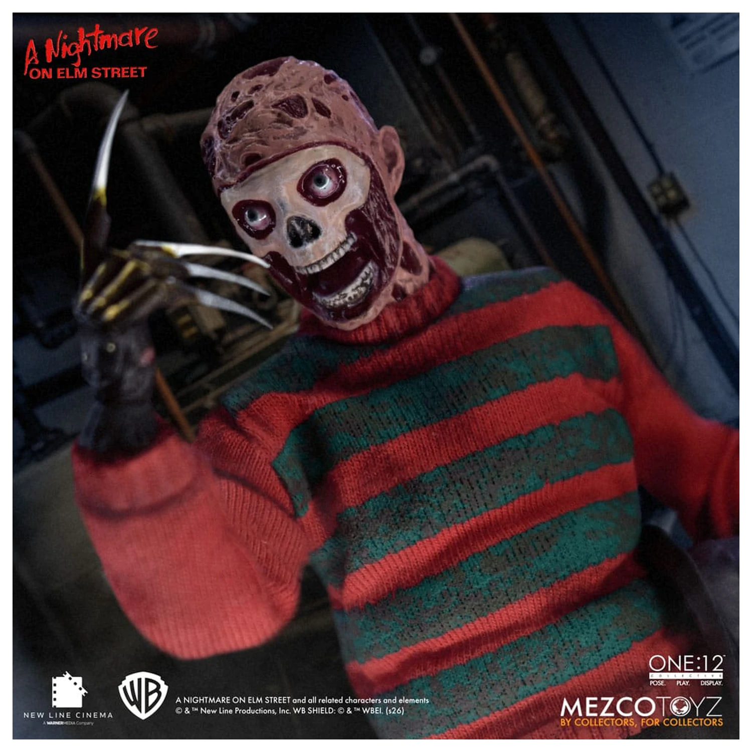 Nightmare On Elm Street Action-Figur 1/12 Freddy Krueger 17 cm Produktfoto