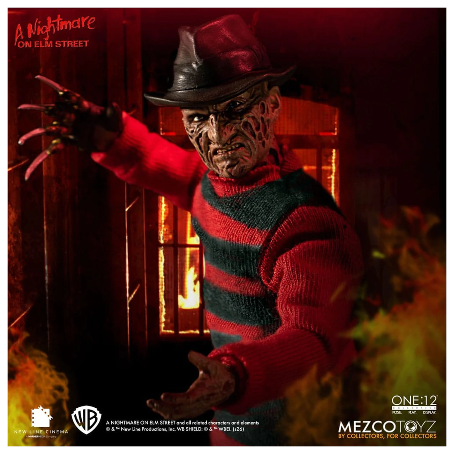 Nightmare On Elm Street Action-Figur 1/12 Freddy Krueger 17 cm Produktfoto