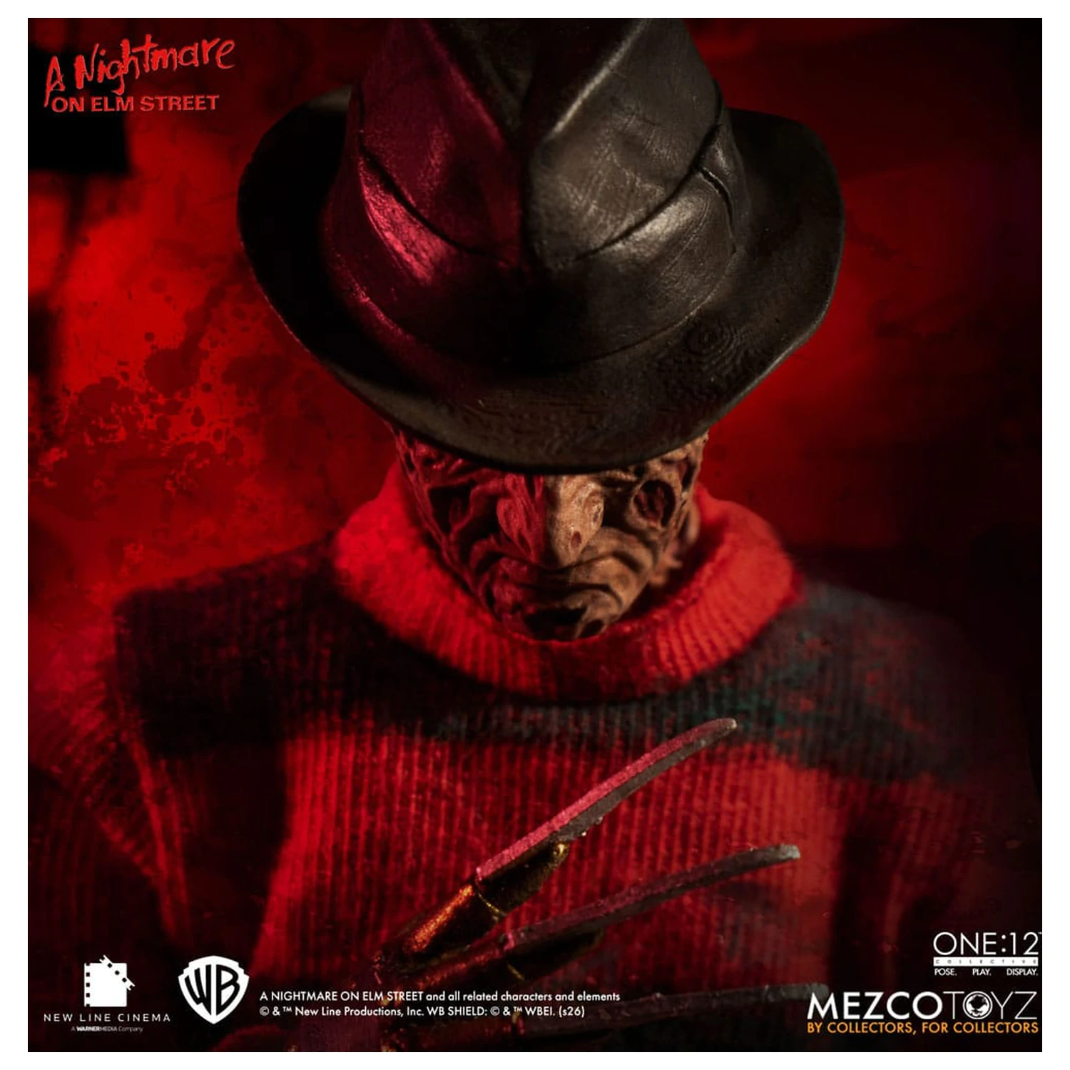 Nightmare On Elm Street Action-Figur 1/12 Freddy Krueger 17 cm Produktfoto