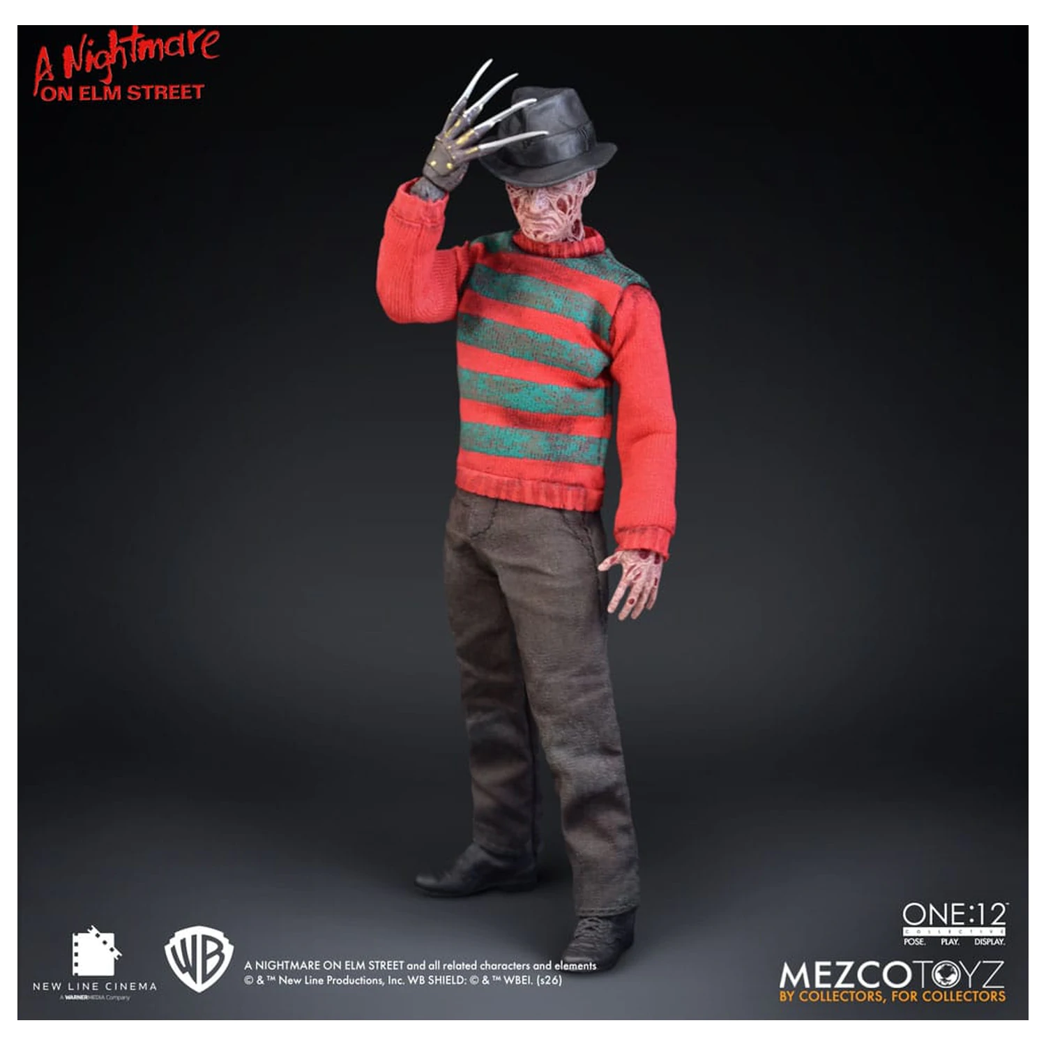 Nightmare On Elm Street Action-Figur 1/12 Freddy Krueger 17 cm Produktfoto