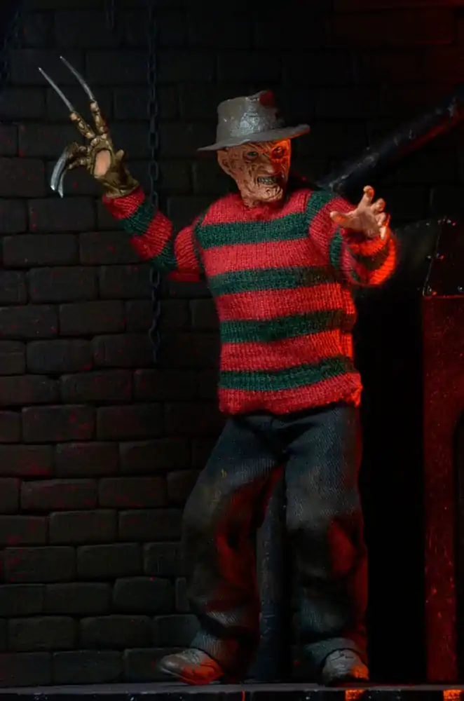 Nightmare on Elm Street 3 Clothed Actionfigur Freddy Krueger 20 cm termékfotó