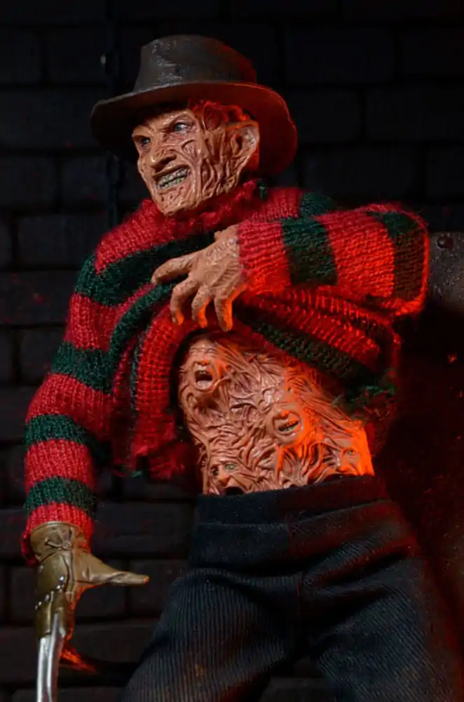 Nightmare on Elm Street 3 Clothed Actionfigur Freddy Krueger 20 cm termékfotó