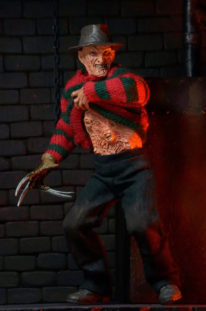 Nightmare on Elm Street 3 Clothed Actionfigur Freddy Krueger 20 cm termékfotó