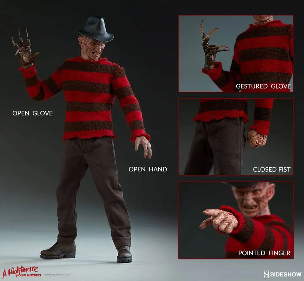 Nightmare III Freddy Krueger lebt Actionfigur 1/6 Freddy Krueger 30 cm termékfotó