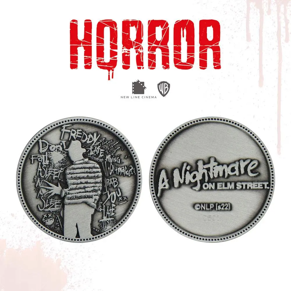 Nightmare on Elm Street Sammelmünze Limited Edition Produktfoto