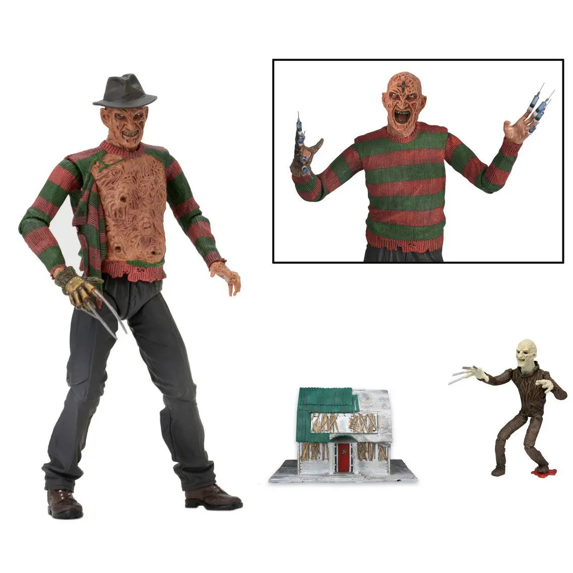 Nightmare On Elm Street 3 Action Figur Ultimate Freddy 18 cm Produktfoto