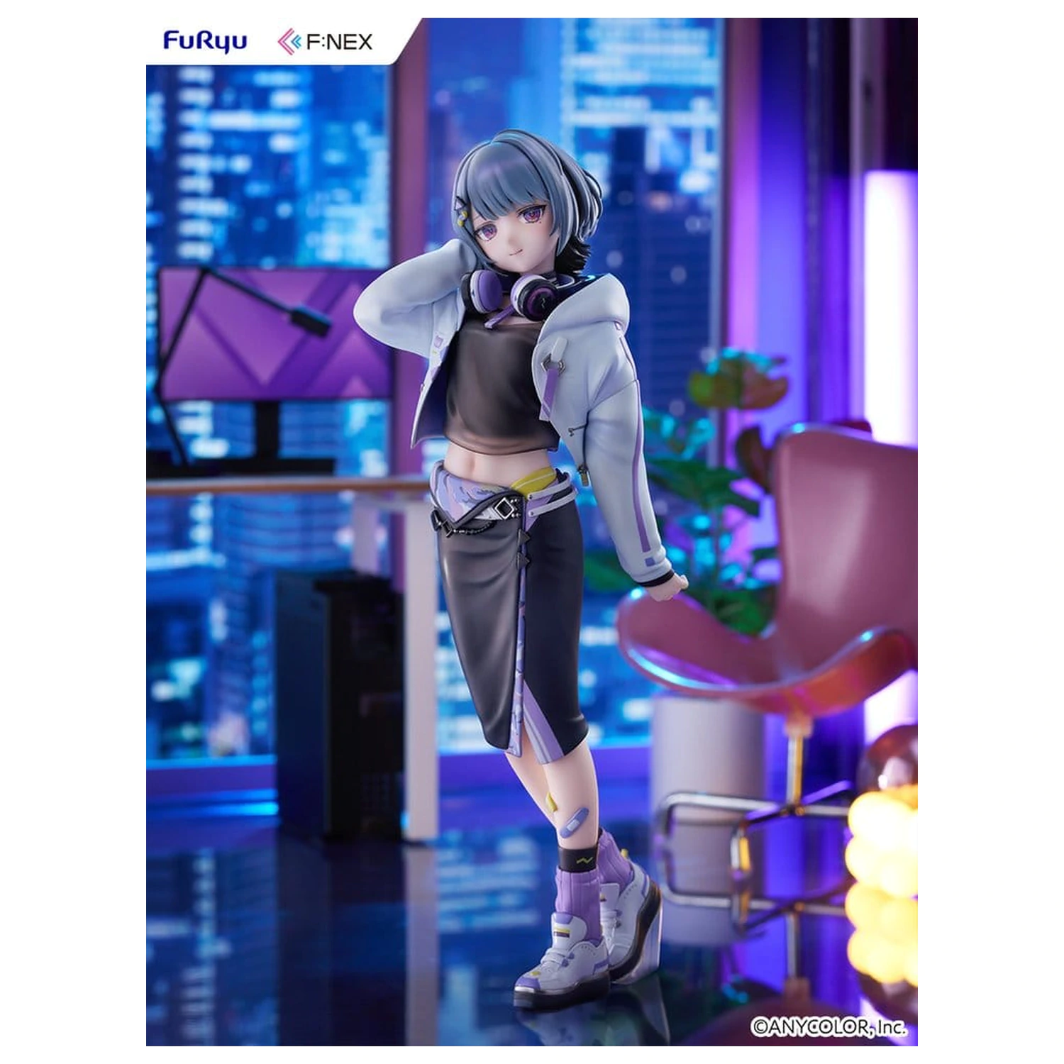 Nijisanji F:NEX PVC Figur 1/7 Koshimizu Toru 24 cm Produktfoto