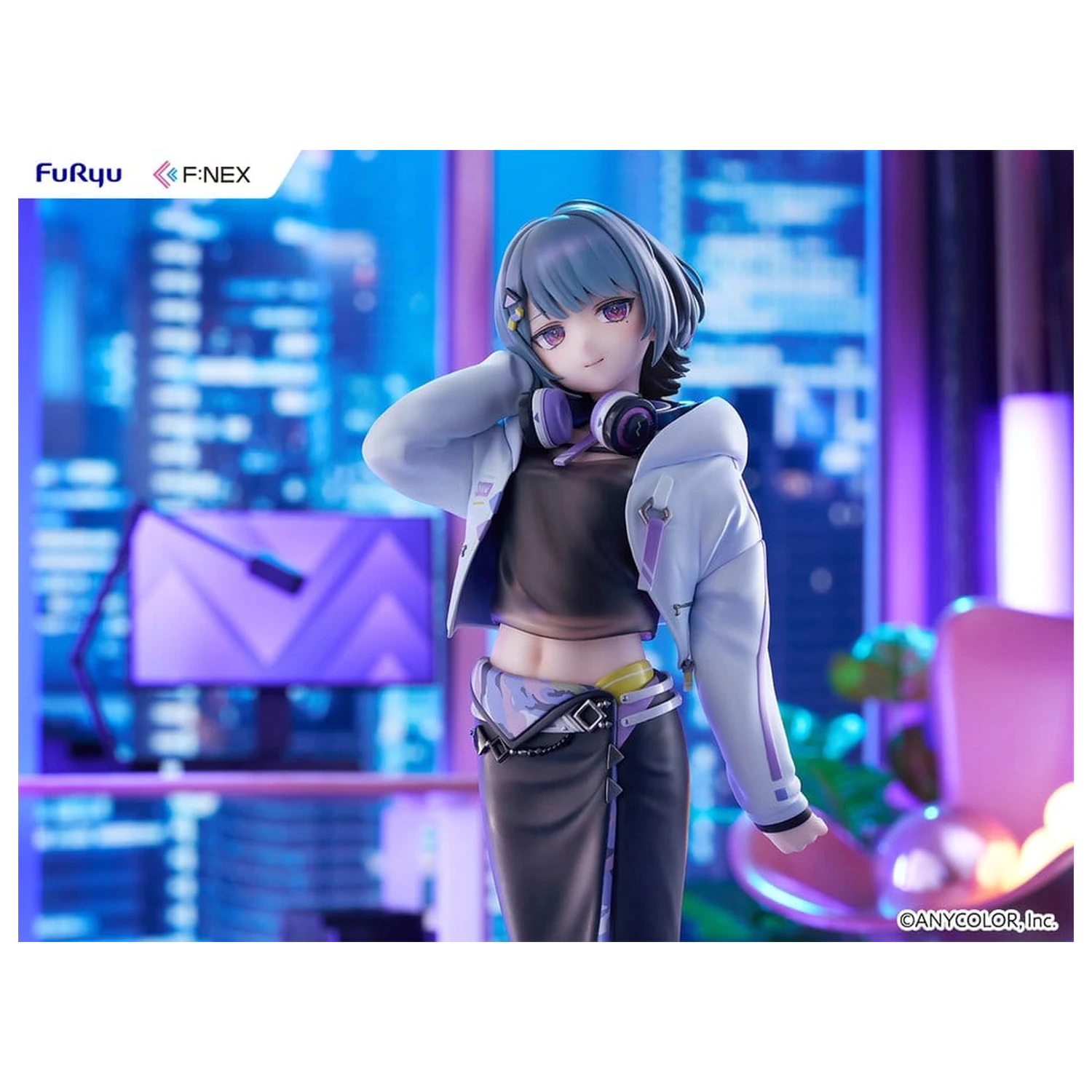 Nijisanji F:NEX PVC Figur 1/7 Koshimizu Toru 24 cm Produktfoto