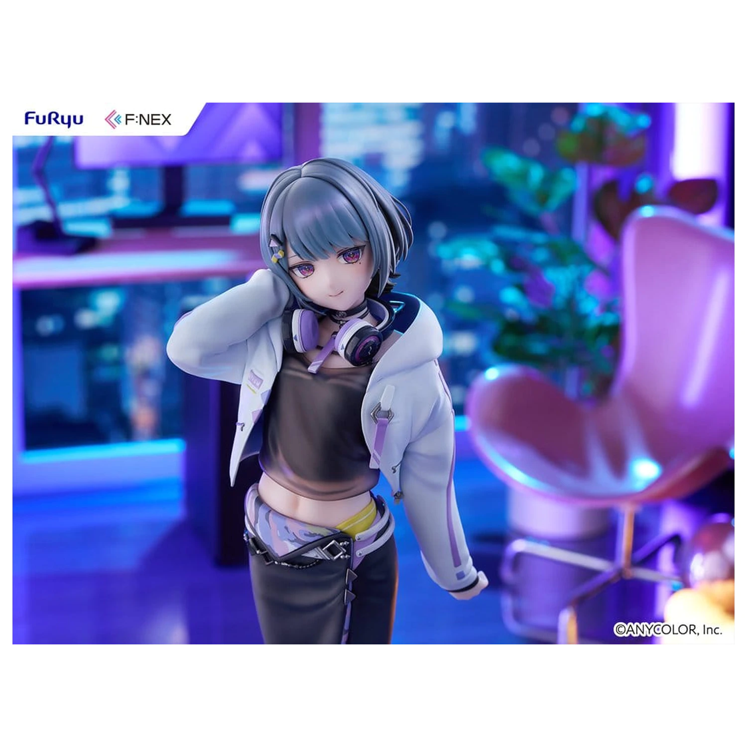 Nijisanji F:NEX PVC Figur 1/7 Koshimizu Toru 24 cm Produktfoto