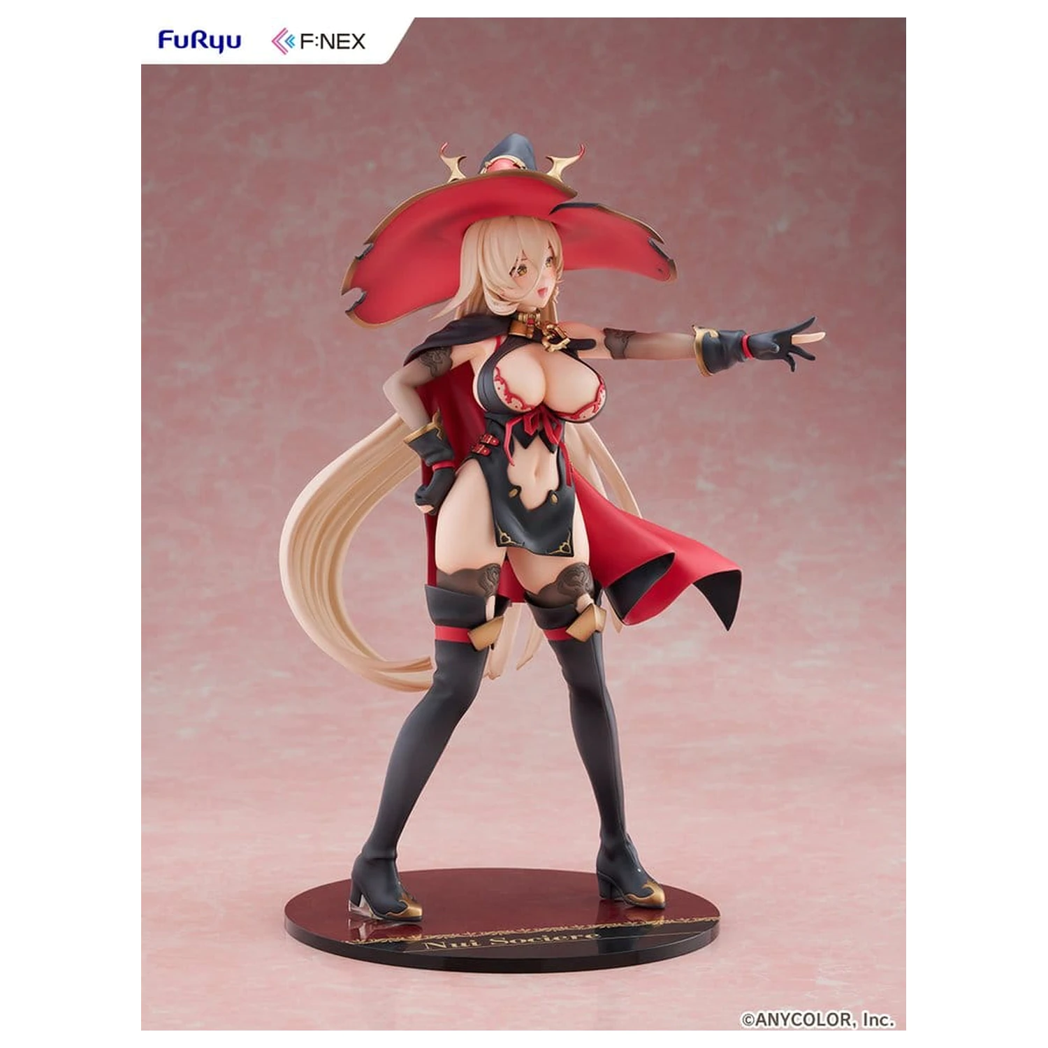 Nijisanji F:Nex PVC Figur 1/7 Nuit Sociere 27 cm Produktfoto