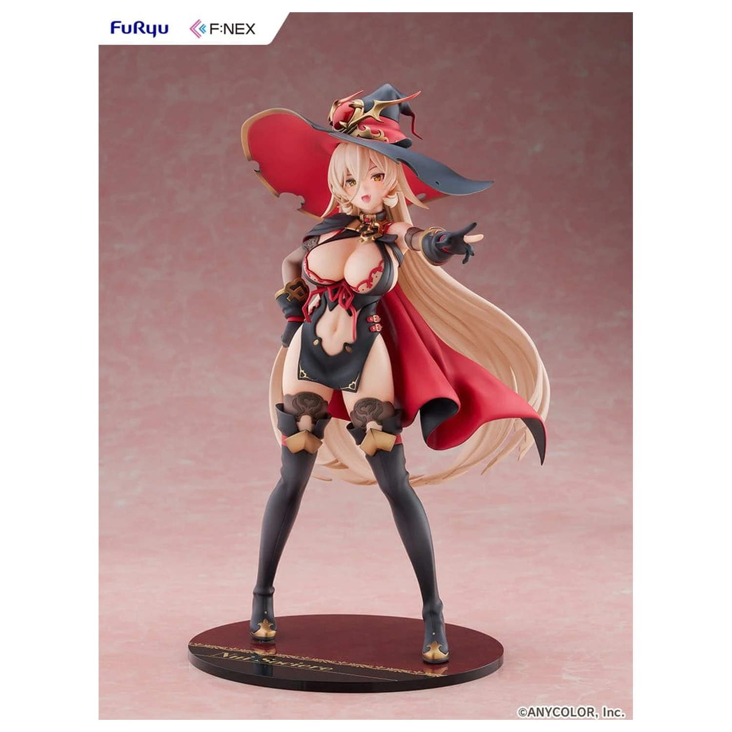 Nijisanji F:Nex PVC Figur 1/7 Nuit Sociere 27 cm Produktfoto