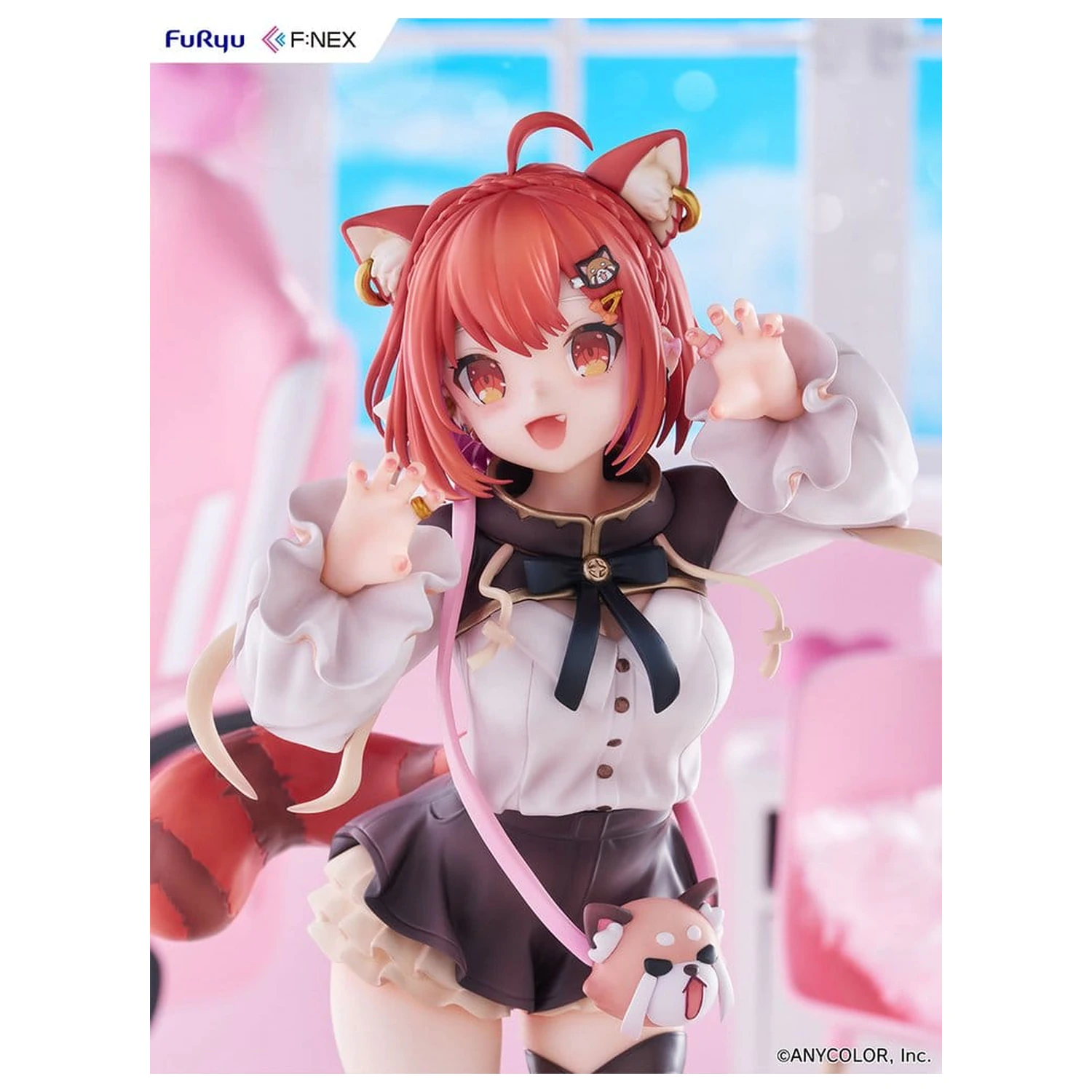 Nijisanji F:NEX PVC Figur 1/7 Ratna Petit 23 cm Produktfoto