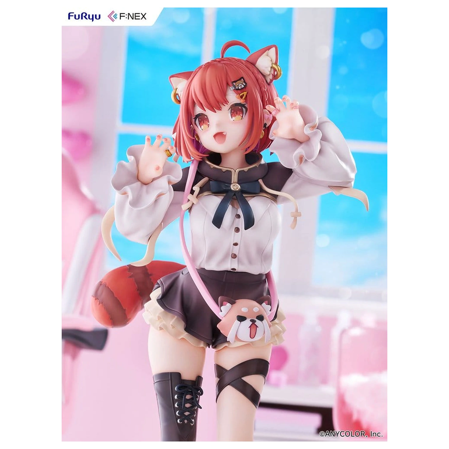 Nijisanji F:NEX PVC Figur 1/7 Ratna Petit 23 cm Produktfoto