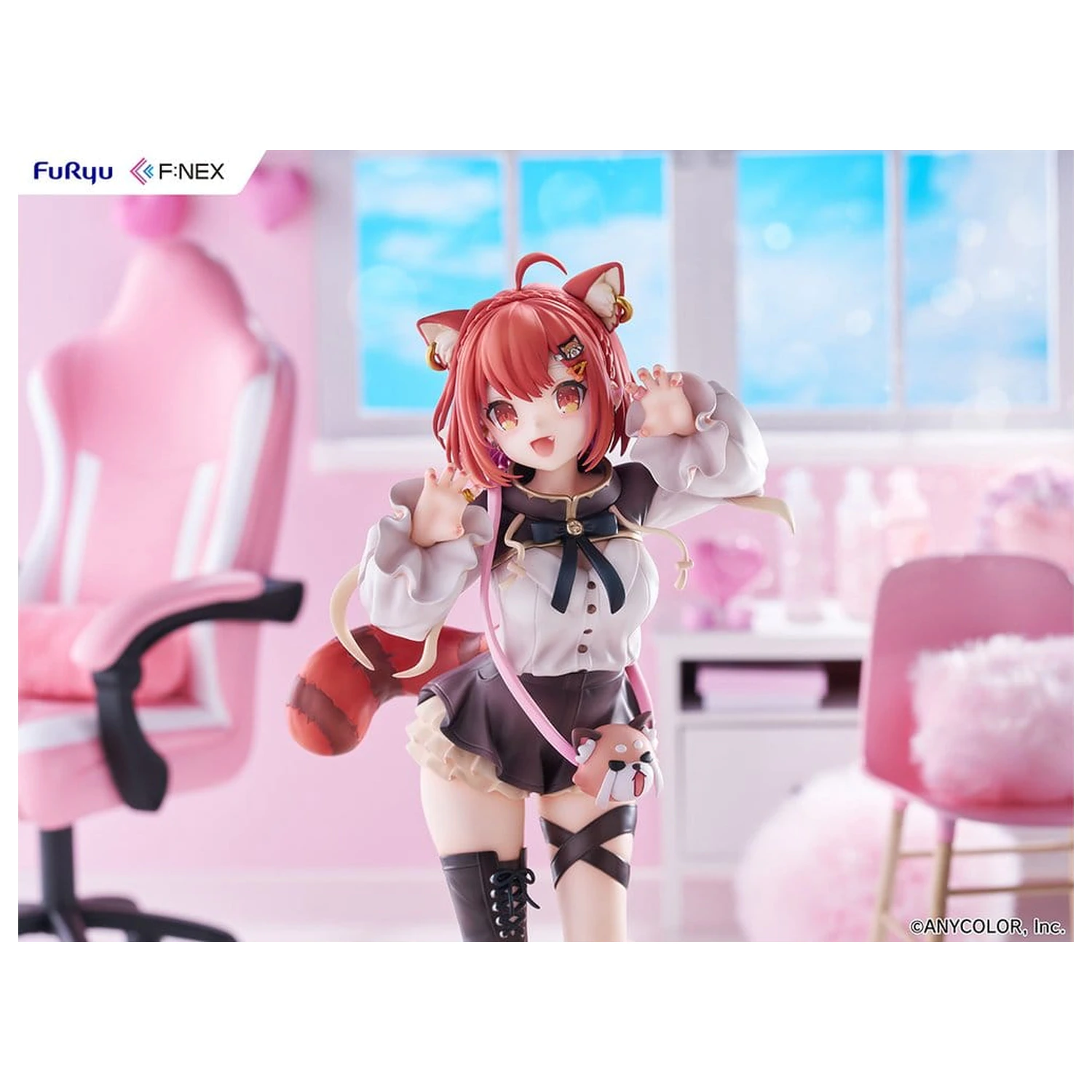 Nijisanji F:NEX PVC Figur 1/7 Ratna Petit 23 cm Produktfoto