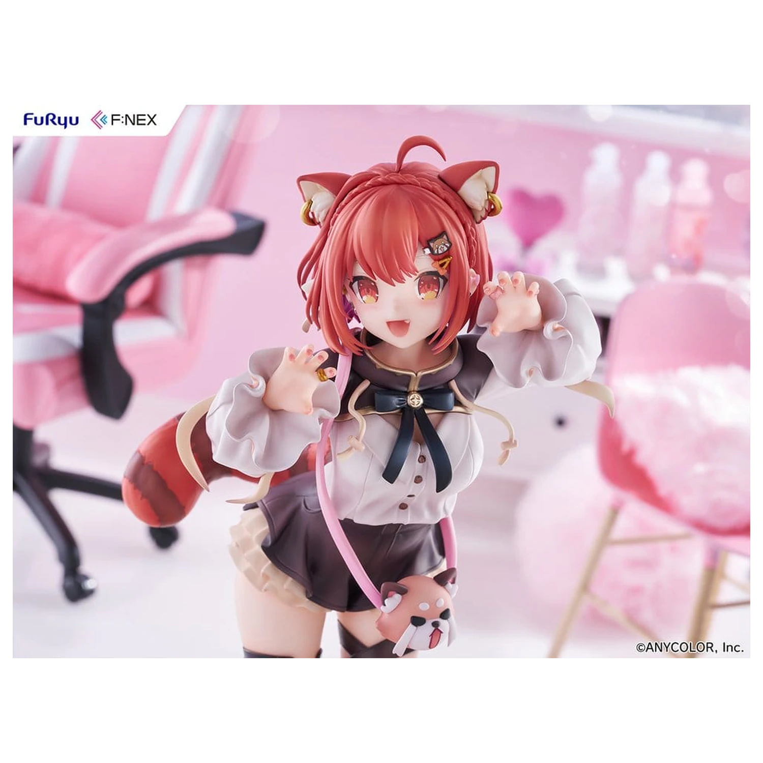Nijisanji F:NEX PVC Figur 1/7 Ratna Petit 23 cm Produktfoto