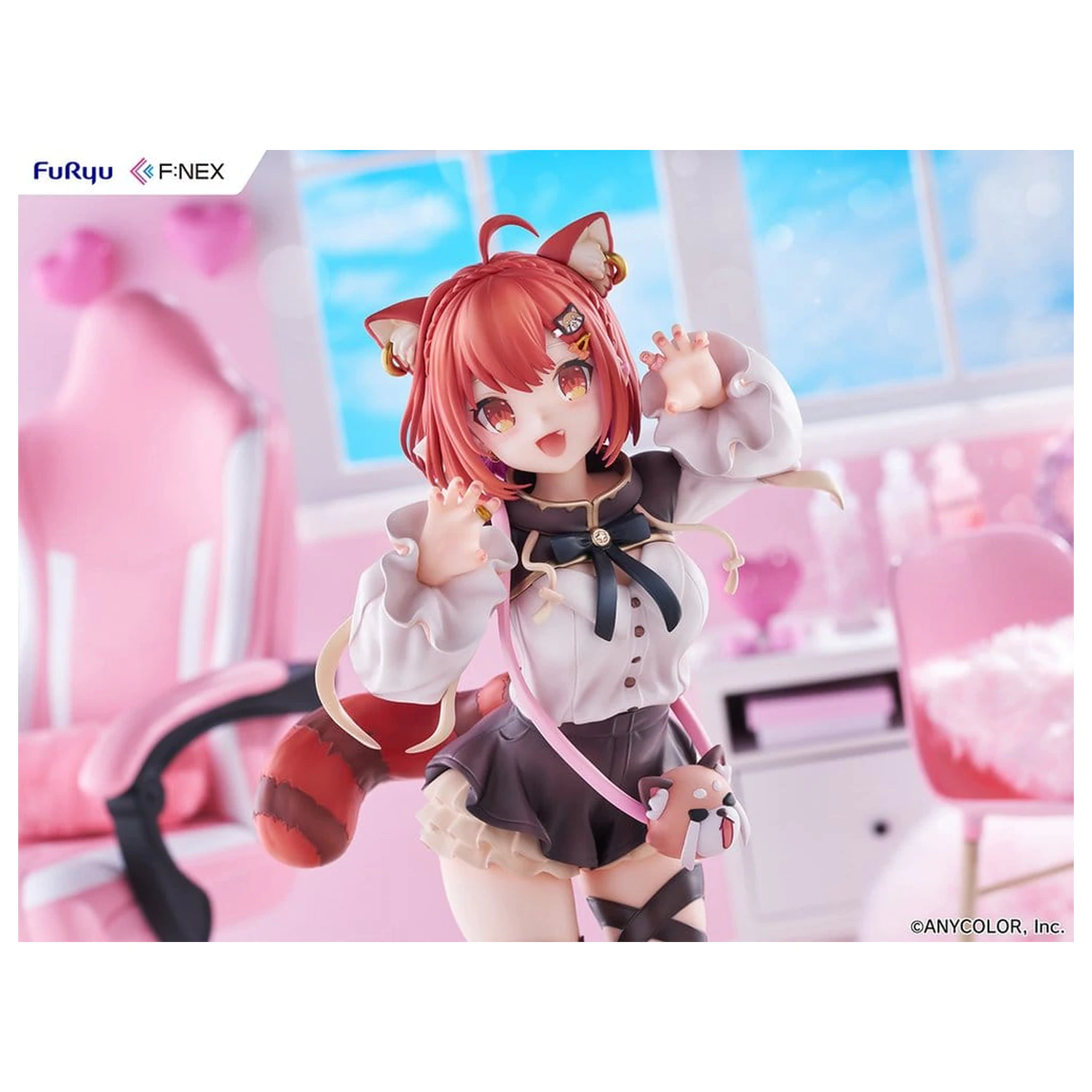 Nijisanji F:NEX PVC Figur 1/7 Ratna Petit 23 cm Produktfoto
